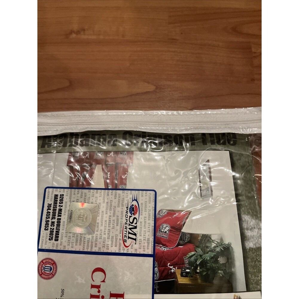 Alabama University Crimson Roll Tide Baby Crib Fitted Sheet Multi-Color - Picture 2 of 9